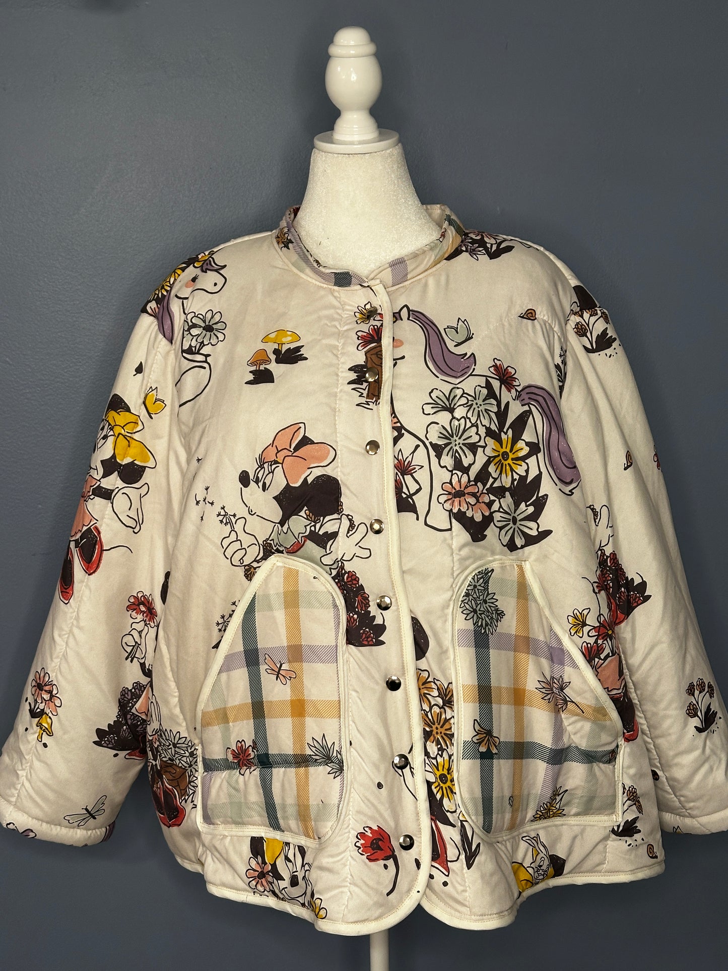 Plus Size Minnie Mouse Coat (3XL)