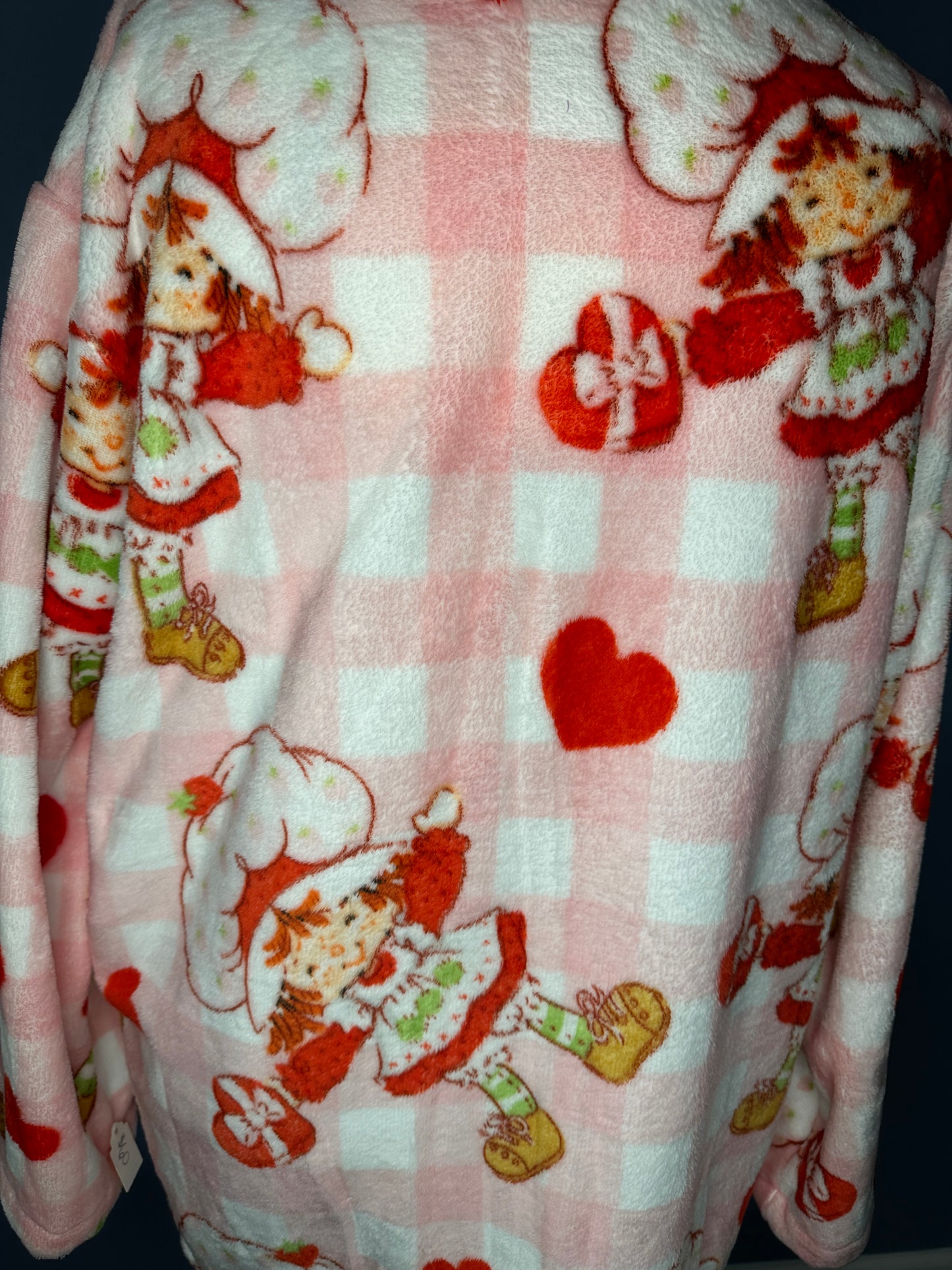 Long Hooded Fuzzy Jacket (size-L/XL)