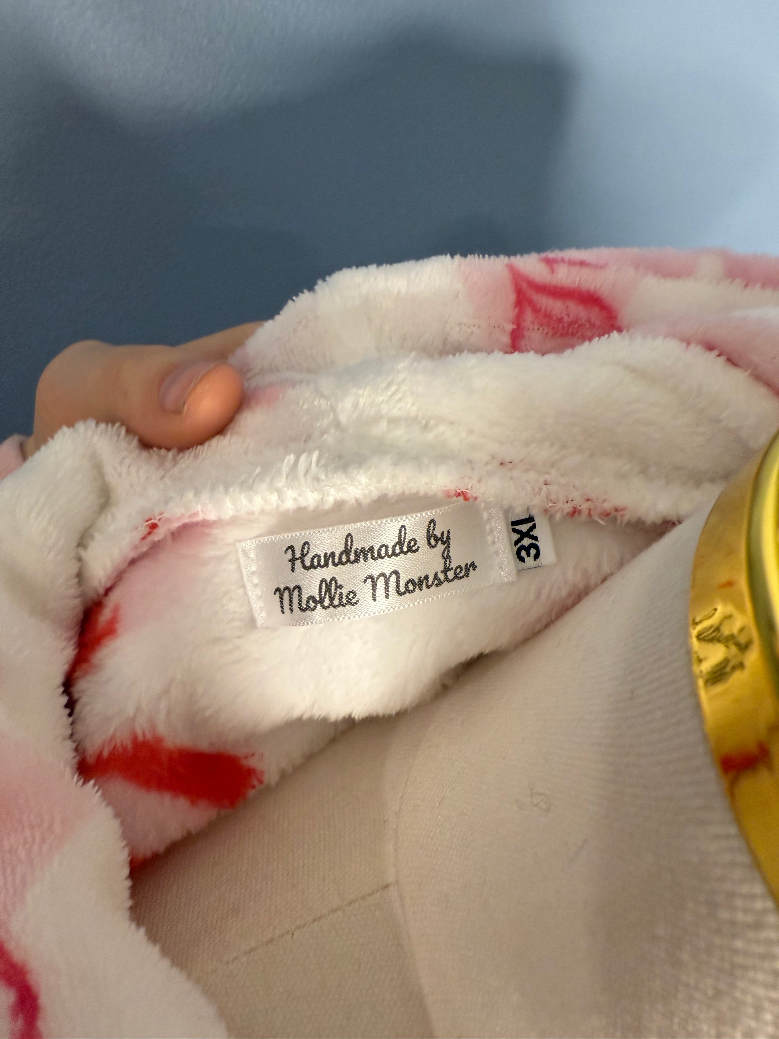 Size-3XL Cropped Fuzzy Hoodie