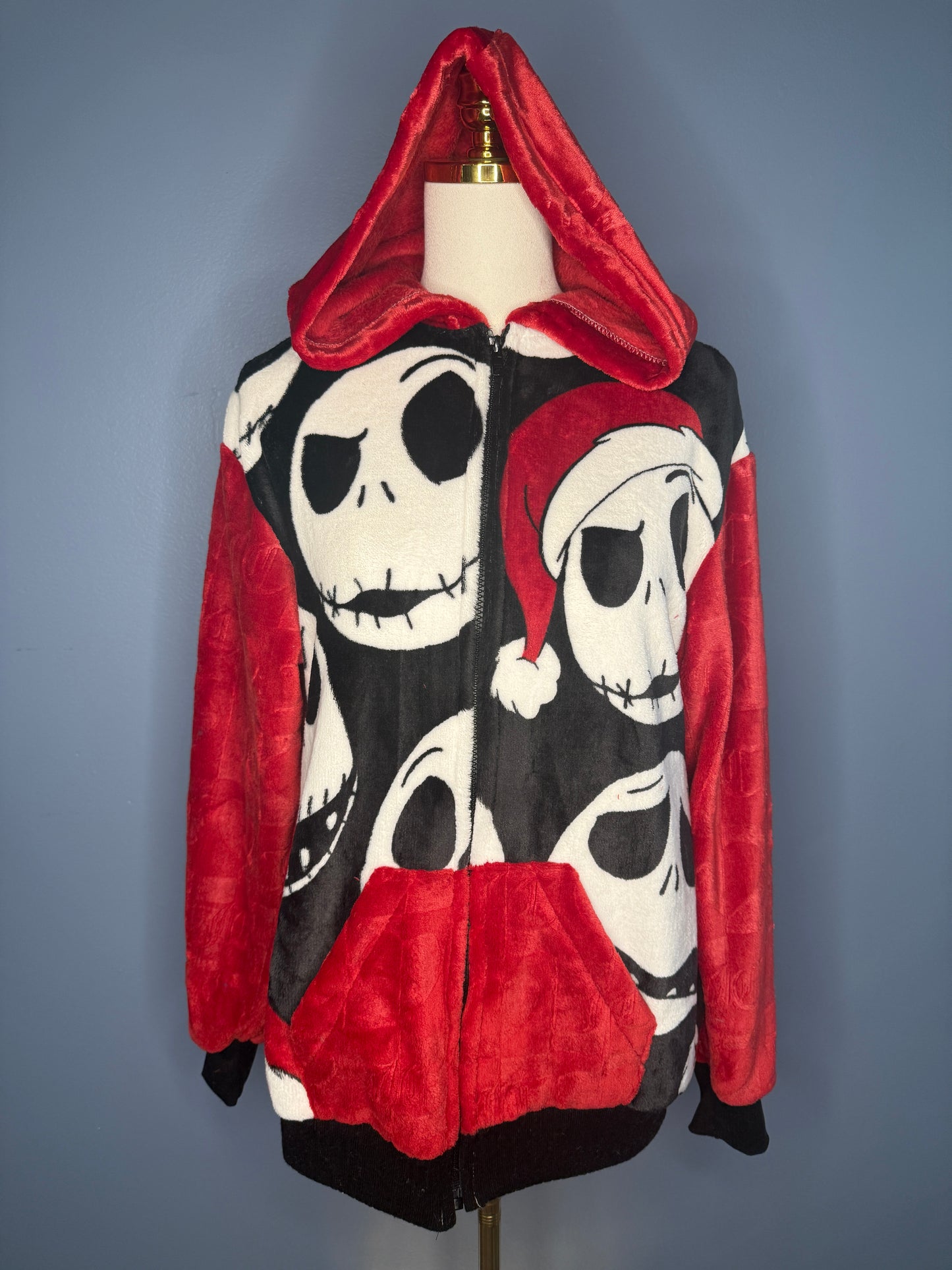 Size-Large Nightmare Before Christmas Zip-up Hoodie