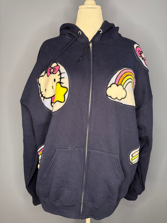 Size-2XL Applique Sweatshirt