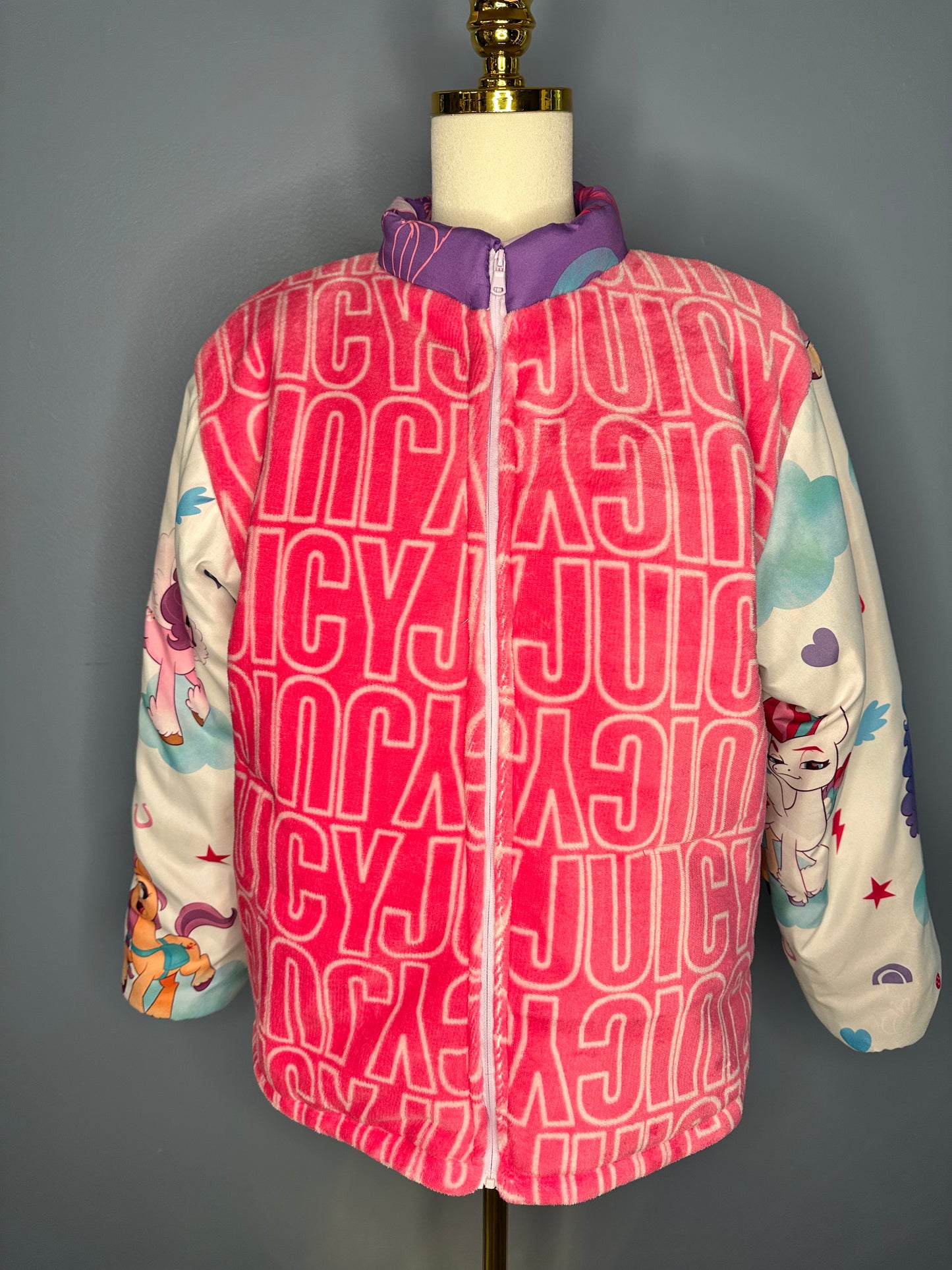 Size-Large Juicy Couture X My Little Pony Puffer Coat