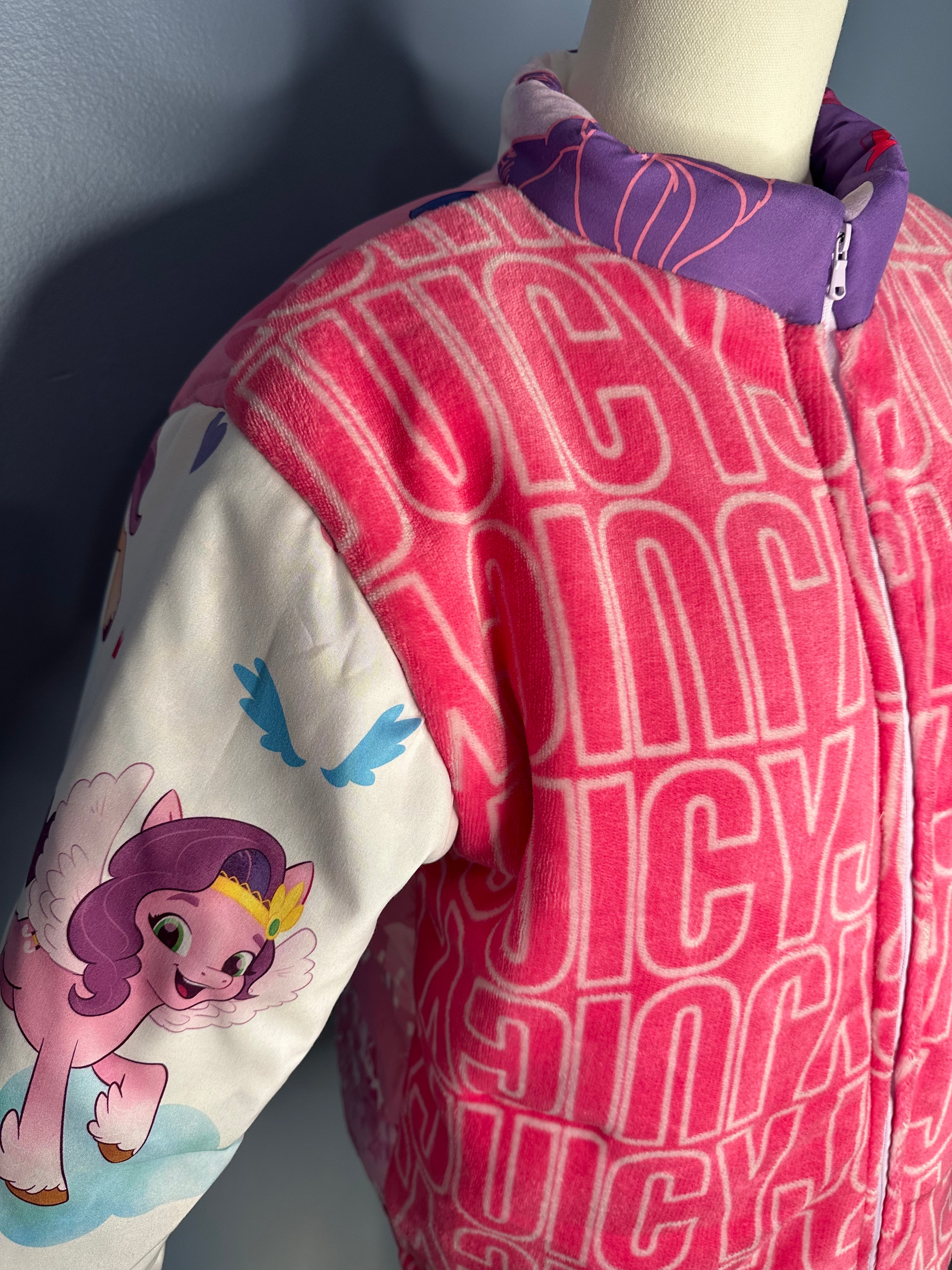 Size-Large Juicy Couture X My Little Pony Puffer Coat