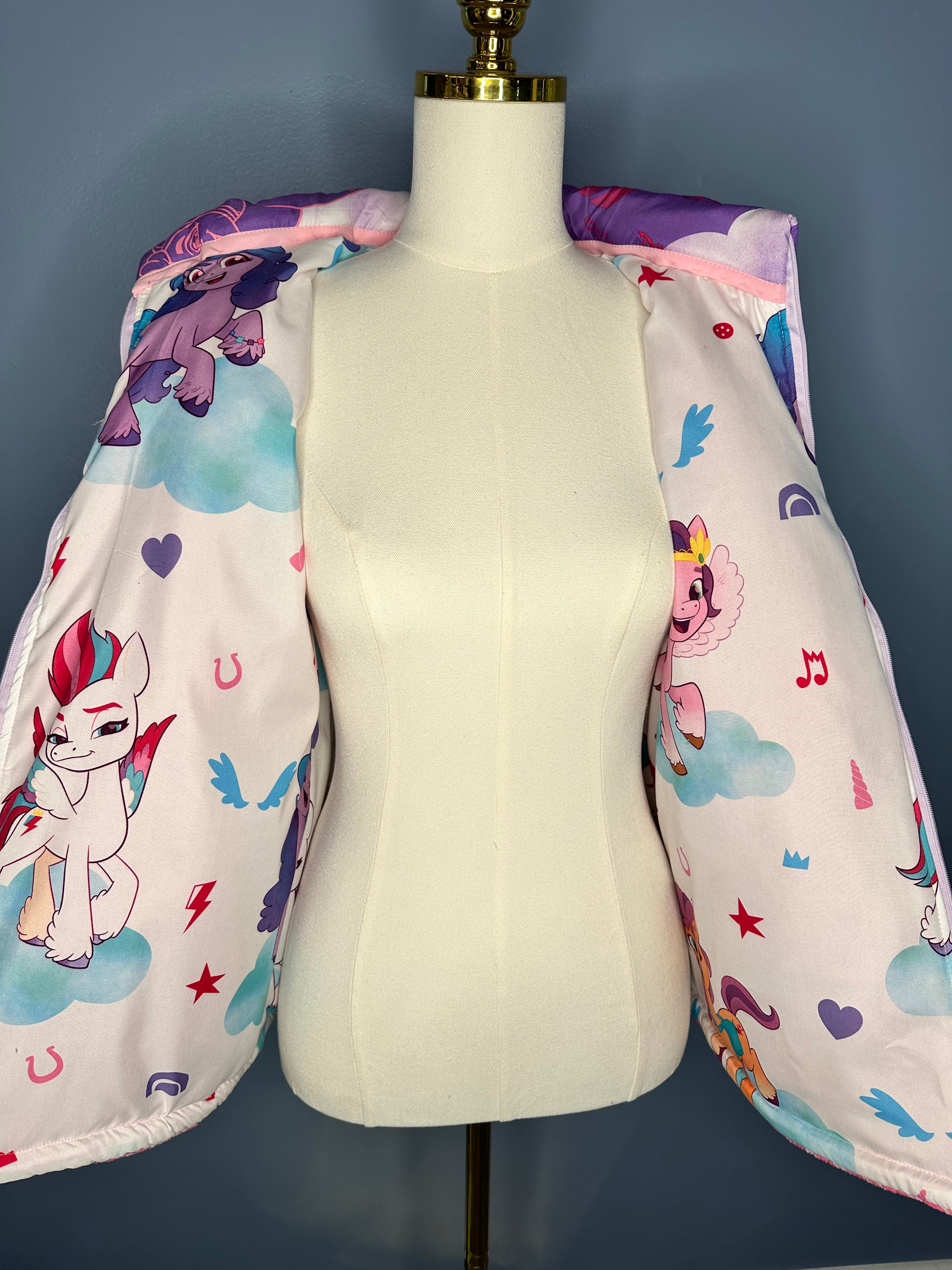 Size-Large Juicy Couture X My Little Pony Puffer Coat
