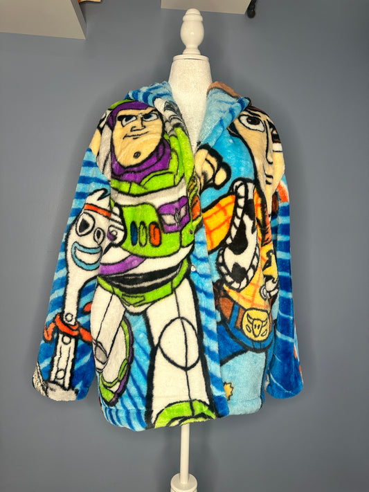 Size-Large/XL Long Hooded Jacket